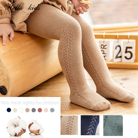 0 to 5 Years Baby Tights Autumn Winter Solid Color Soft Knitted Warm Newborn Toddler Tight Boy Girl Pantyhose Kids Girls Clothes