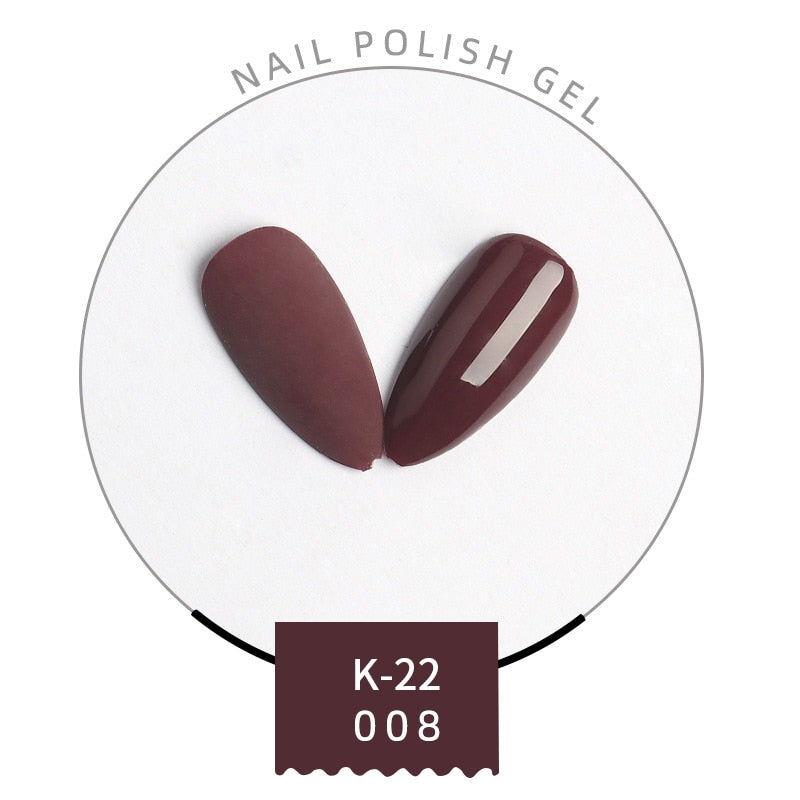 SKVP 8ml Gel Nail Polish Quail Egg Effect Varnishes For Nails Art Eggshell Hybrid Design Base And Top Coat For Gel Polish