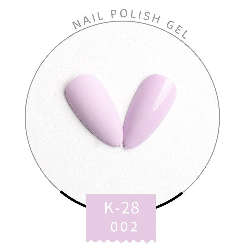 SKVP 8ml Gel Nail Polish Quail Egg Effect Varnishes For Nails Art Eggshell Hybrid Design Base And Top Coat For Gel Polish