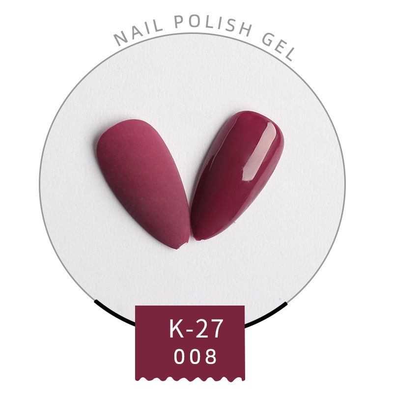 SKVP 8ml Gel Nail Polish Quail Egg Effect Varnishes For Nails Art Eggshell Hybrid Design Base And Top Coat For Gel Polish