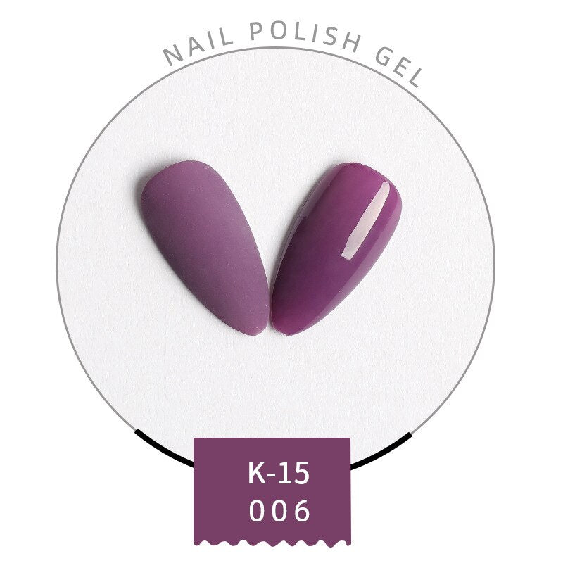 SKVP 8ml Gel Nail Polish Quail Egg Effect Varnishes For Nails Art Eggshell Hybrid Design Base And Top Coat For Gel Polish