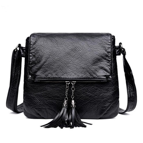 REPRCLA New Designer Shoulder Bag Soft Leather Handbag Women Messenger Bags Crossbody Fashion Women Bag Female Flap Bolsa