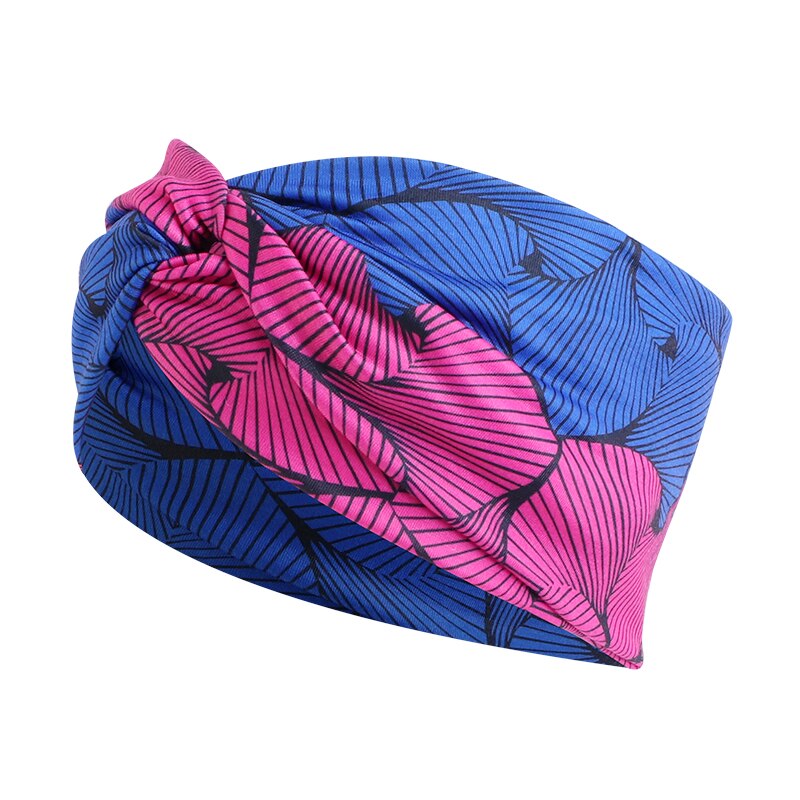 African Pattern Print Headband for Women Twist Style Hair Band Salon Make Up Hair Wrap Headwear Turban Ladies Hair Accessories