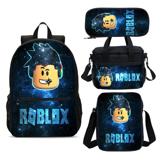 Set 4 pcs Roblox School Bags