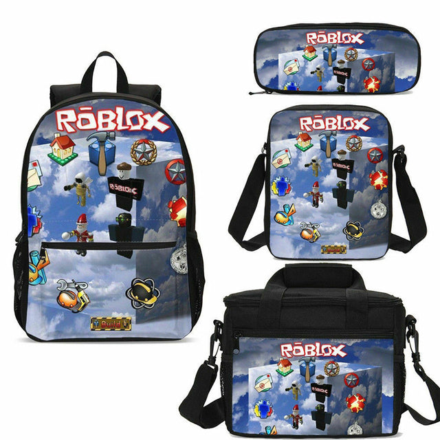 Set 4 pcs Roblox School Bags