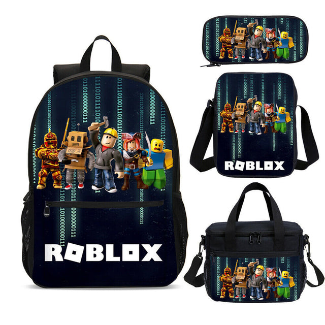 Set 4 pcs Roblox School Bags