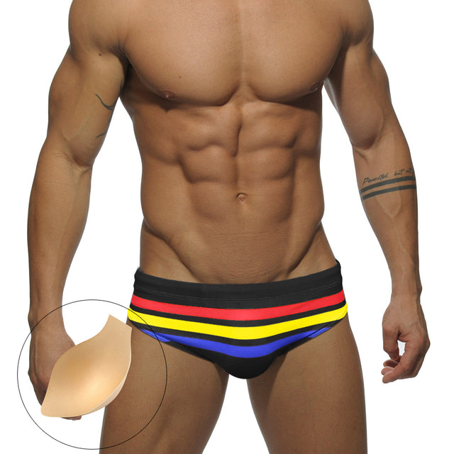 Bikini Surf a righe arcobaleno