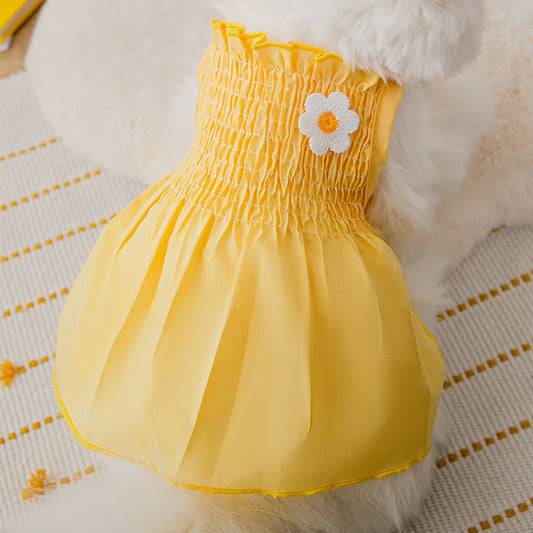 Daisy Dress Pet Dog Chihuahua