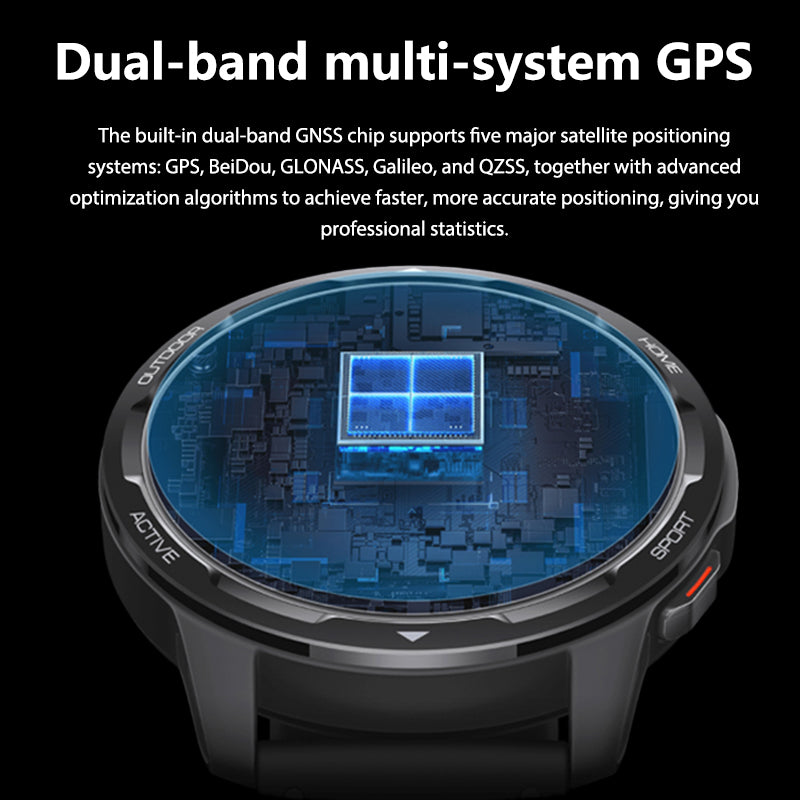 Versione globale Xiaomi Mi Watch S1 Smart Watch attivo GPS 470mAh 1.43 AMOLED Display Bluetooth 5.2 Sensore di frequenza cardiaca Ossigeno nel sangue