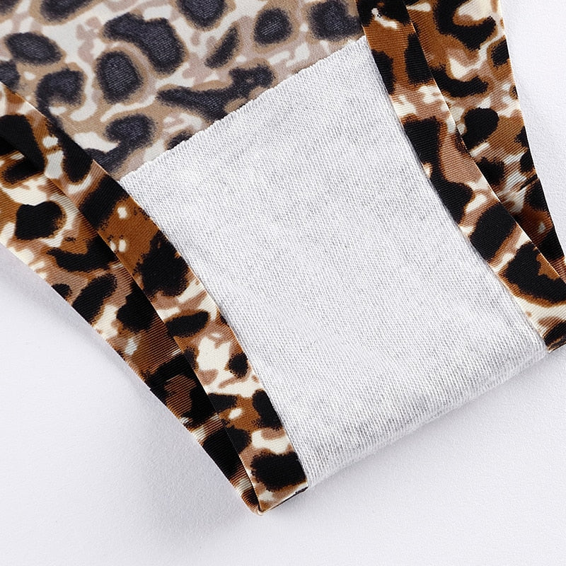 2 pz Perizoma Donna Animalier