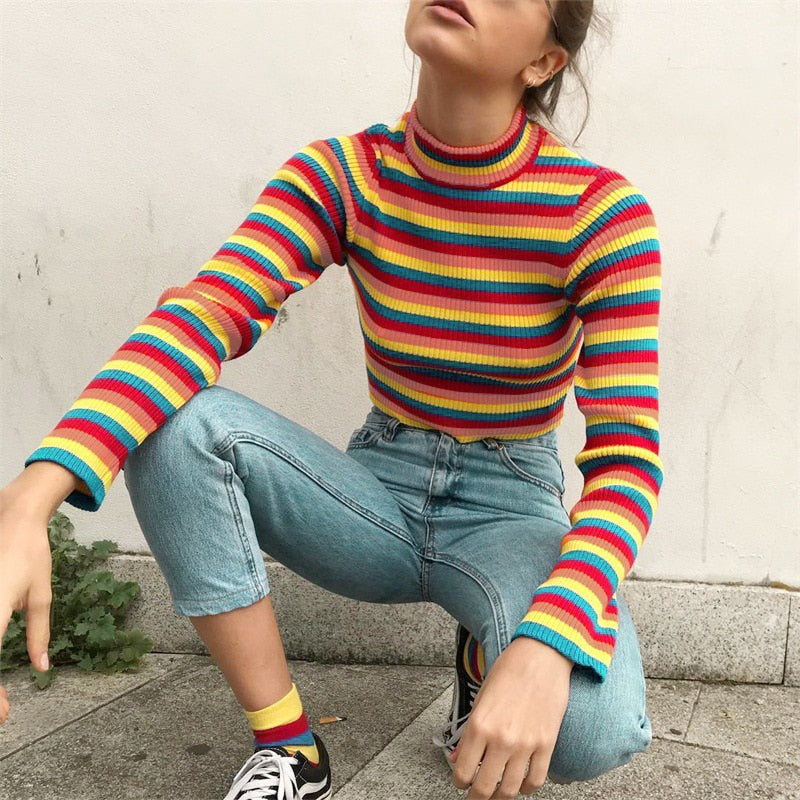 Maglia Top Rainbow