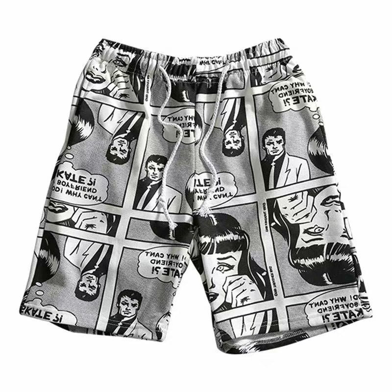 Pantalone Hip Hop Cartoon Unisex