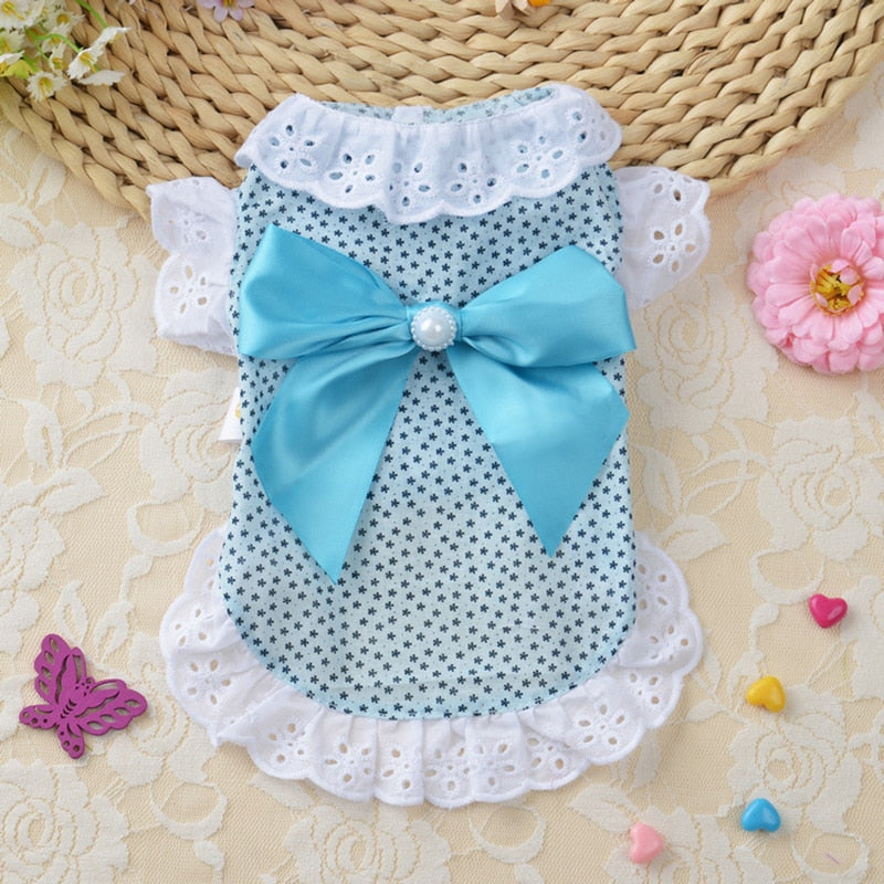 Cute Dog Dress Vestiti per Cani di Piccola Taglia