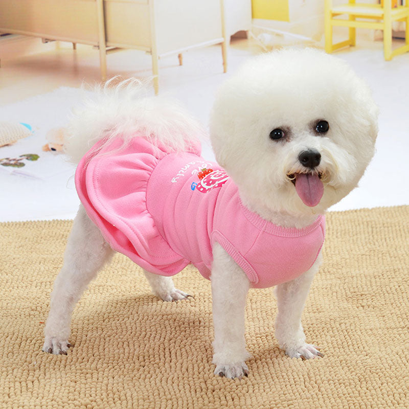 Cute Dog Dress Vestiti per Cani di Piccola Taglia