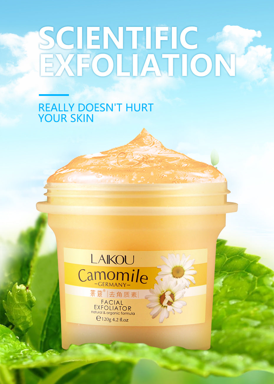 Crema Esfoliante Viso  Estratto di Camomilla