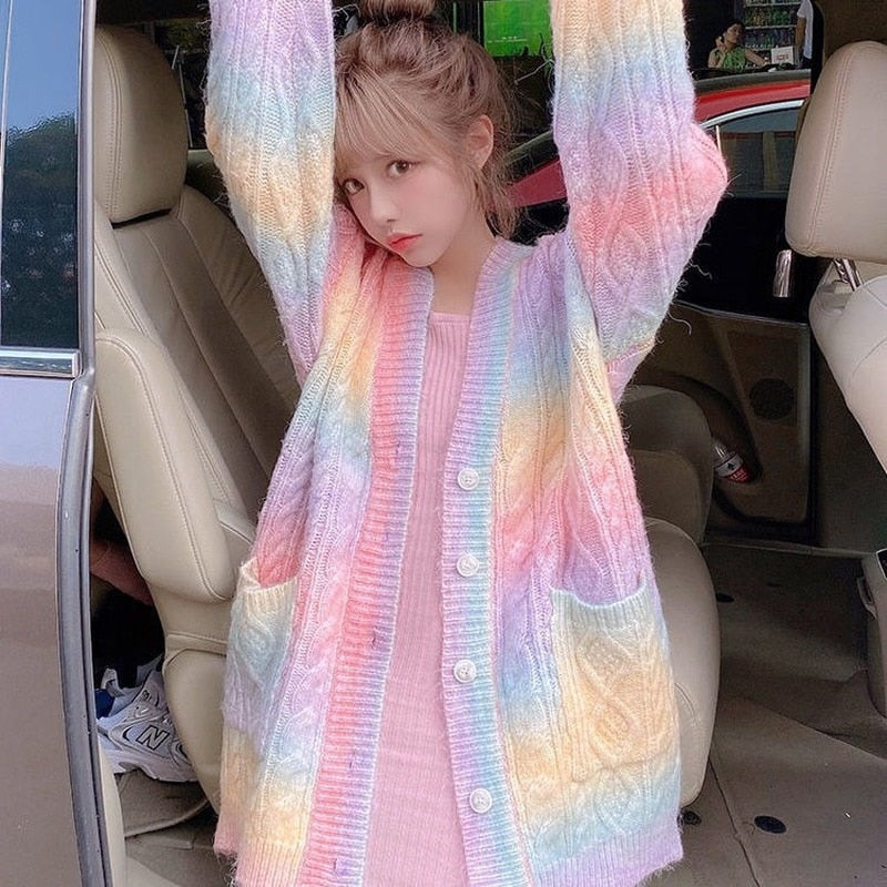 Rainbow  Cardigan