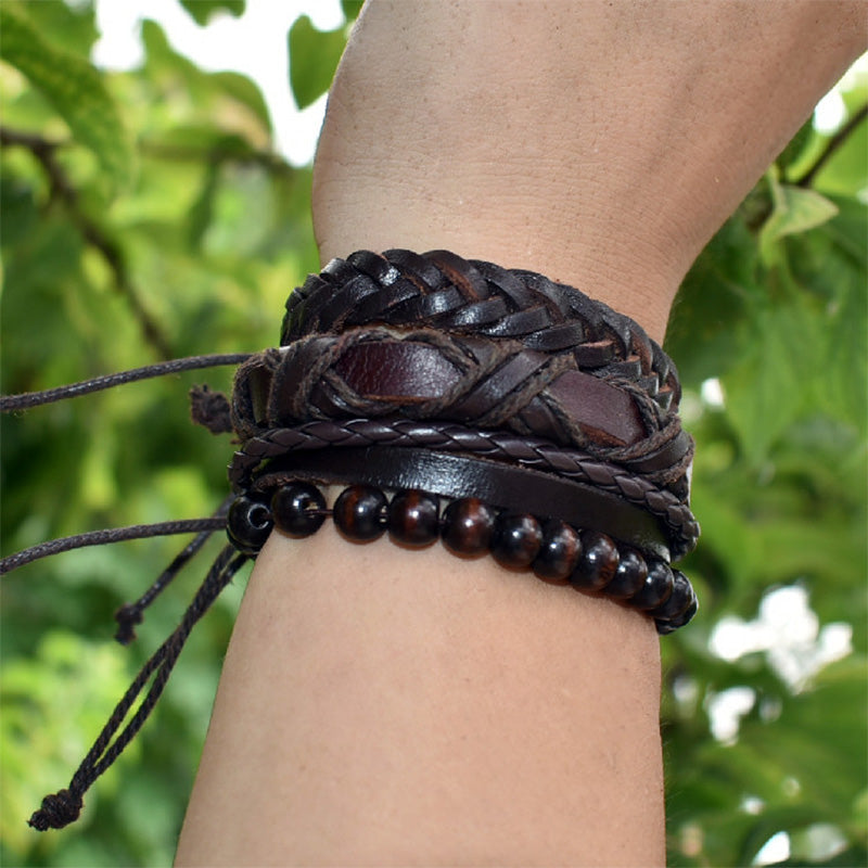 Bracciale in Pelle con Cinturino