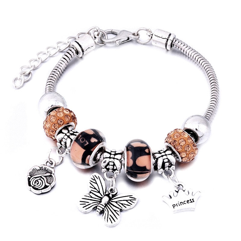 Bracciale con Ciondoli a Corona