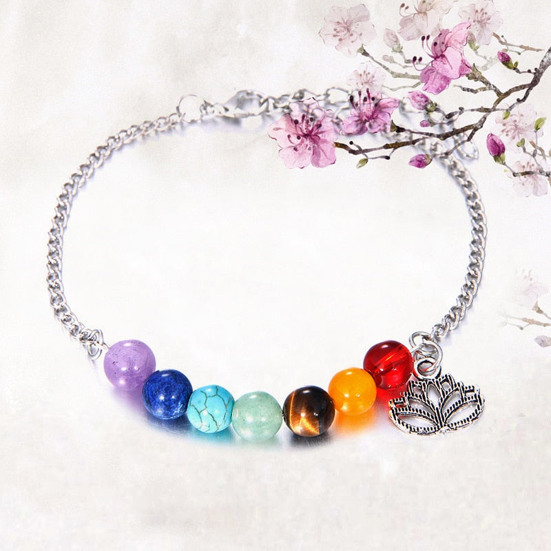 Bracciale Donna Colorato Arcobaleno Perline