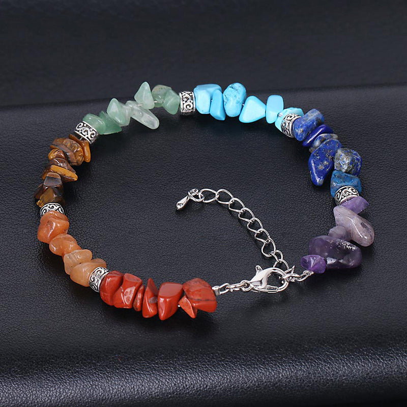 Bracciale Donna Colorato Arcobaleno Perline