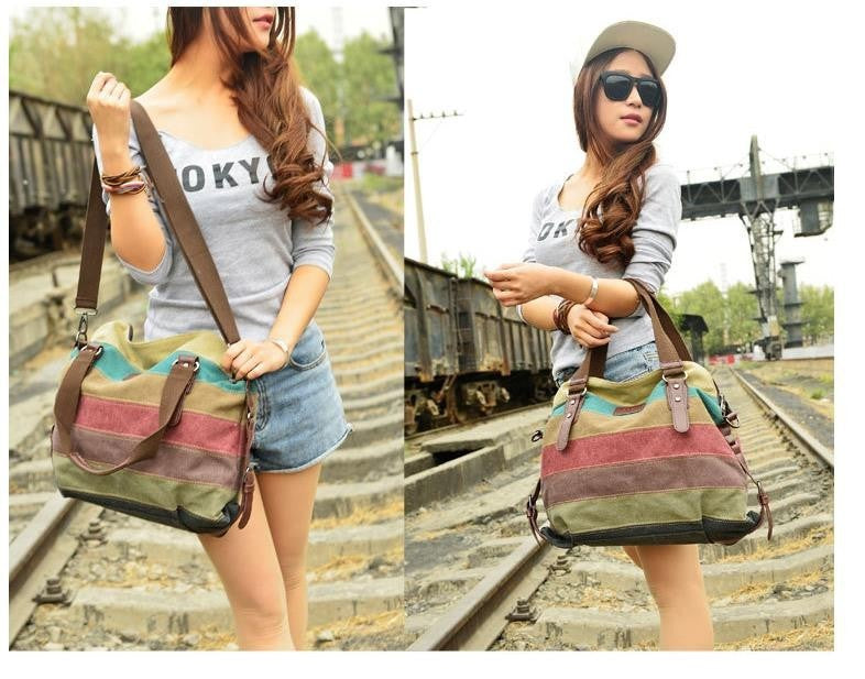 Borsa Patchwork Rainbow