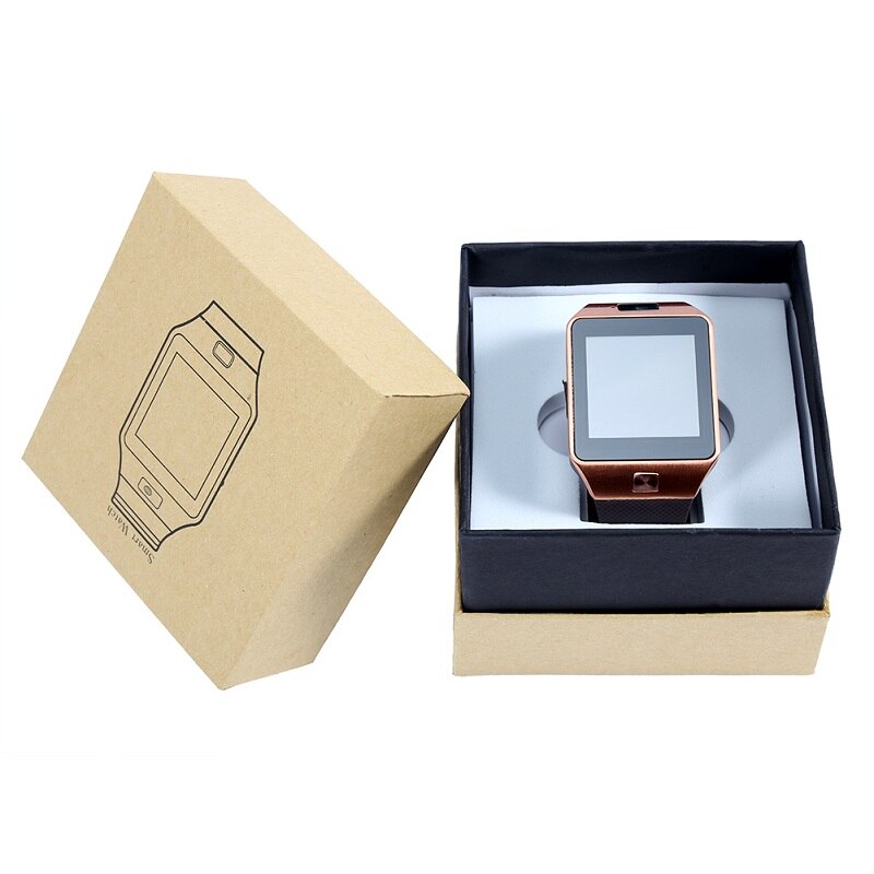 Smart Watch Bluetooth con fotocamera Orologio da polso Bluetooth SIM Card Camera DZ09 per Apple iPhone Samsung Android