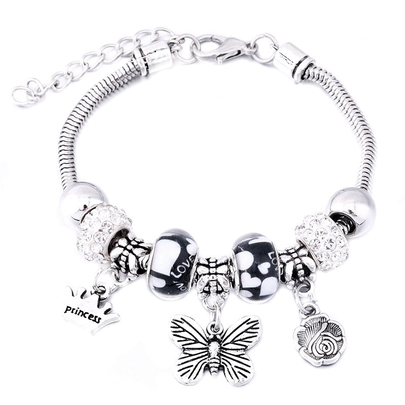 Bracciale con Ciondoli a Corona