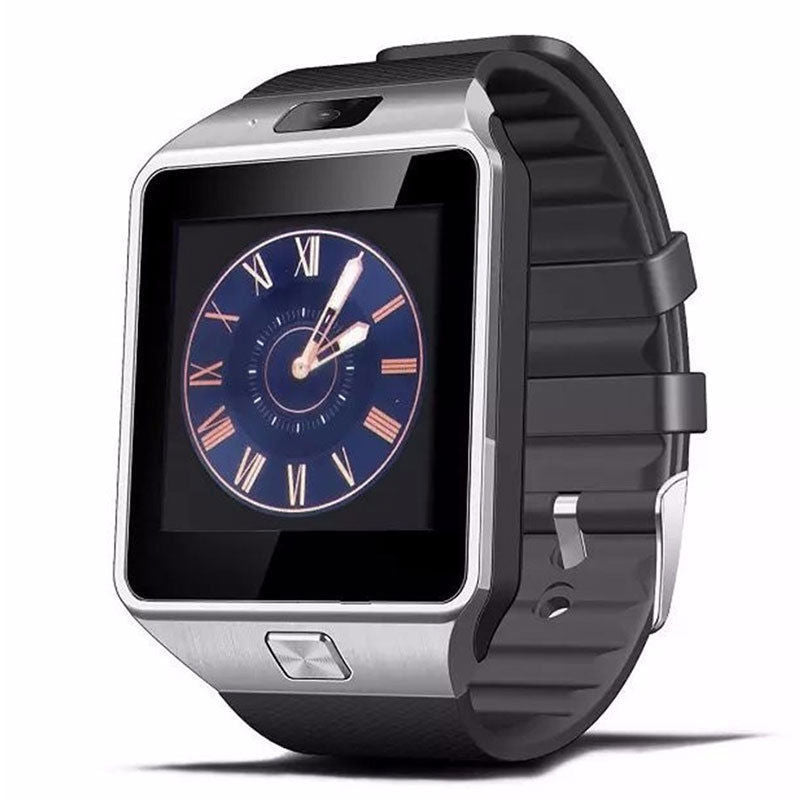 Smart Watch Bluetooth con fotocamera Orologio da polso Bluetooth SIM Card Camera DZ09 per Apple iPhone Samsung Android