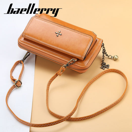 2022 Fashion Long Women Wallets Large Top Quality Vintage PU Leather Card Holder Female Purse Zipper Big Brand Wallet For Girl