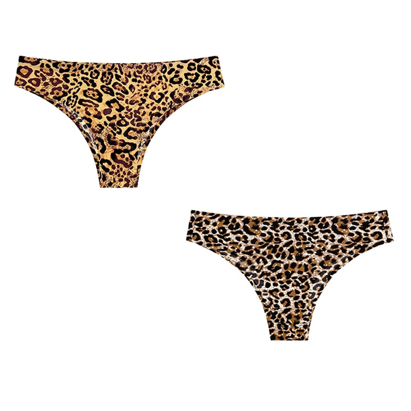 2 pz Perizoma Donna Animalier