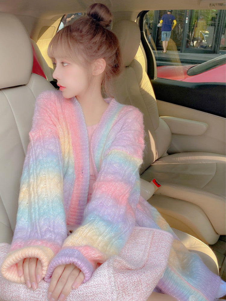 Rainbow  Cardigan