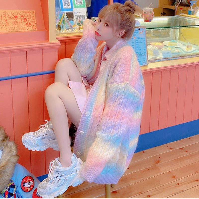 Rainbow  Cardigan