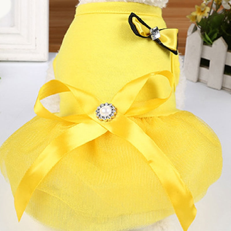 Cute Dog Dress Vestiti per Cani di Piccola Taglia