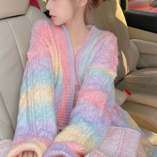 Rainbow  Cardigan