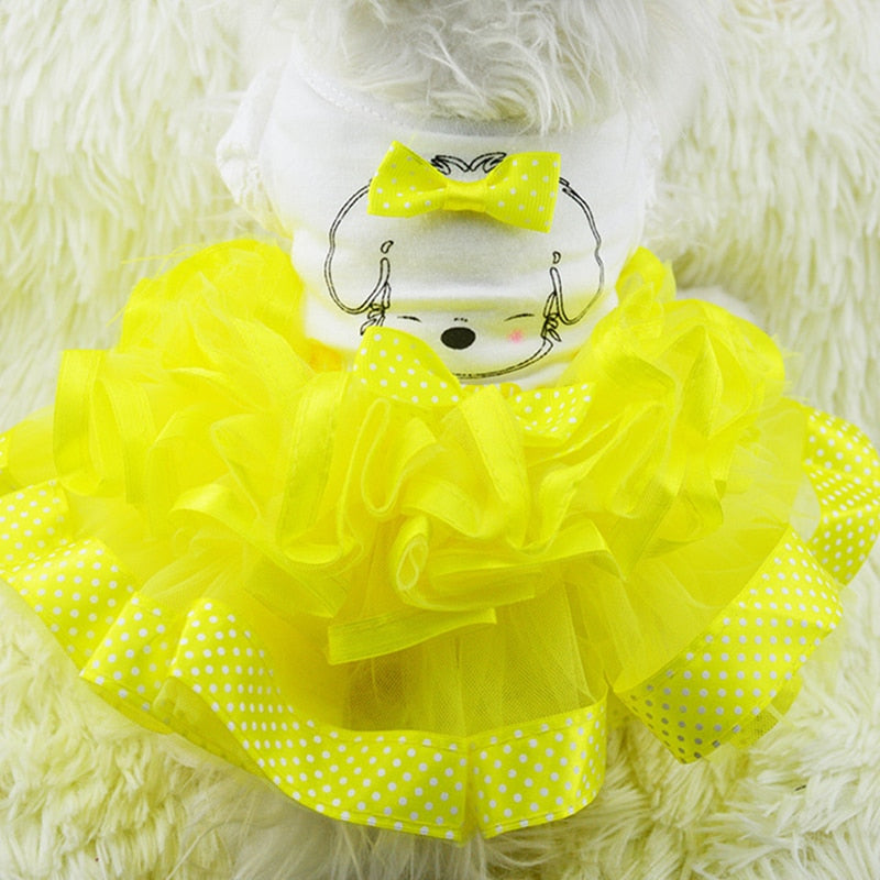 Cute Dog Dress Vestiti per Cani di Piccola Taglia