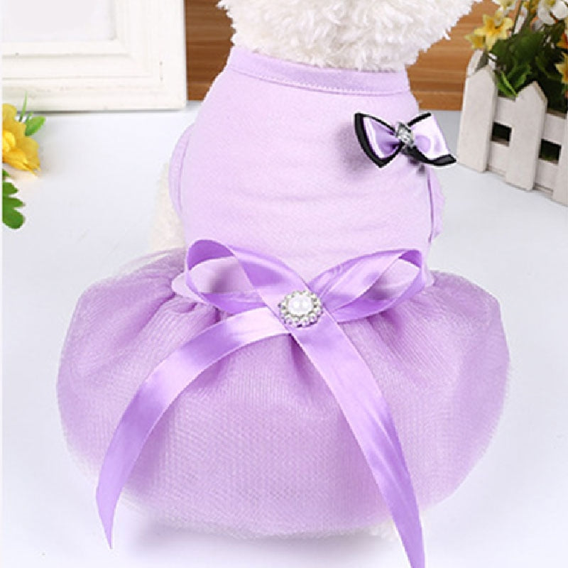 Cute Dog Dress Vestiti per Cani di Piccola Taglia