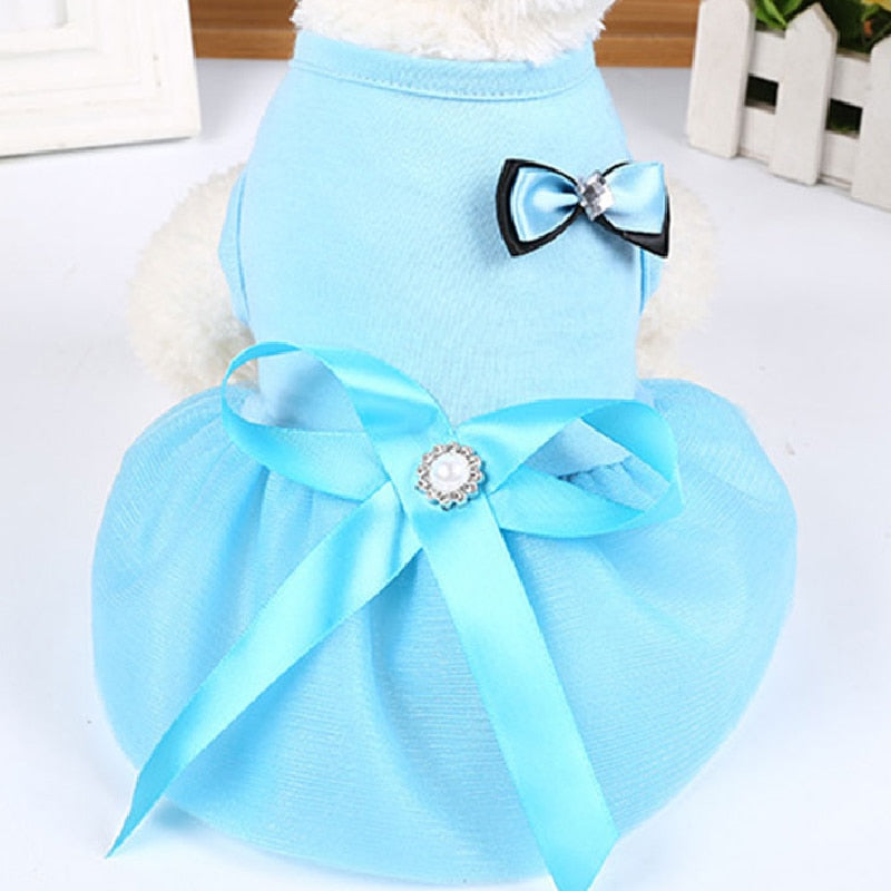 Cute Dog Dress Vestiti per Cani di Piccola Taglia