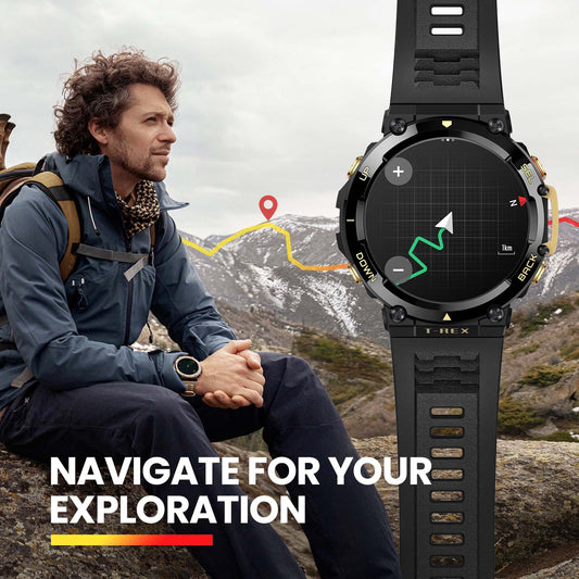 Nuovo Amazfit T Rex 2 Smartwatch GPS Modalità sportive integrate Smart Watch per Android iOS