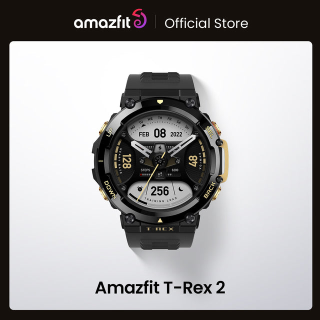 Nuovo Amazfit T Rex 2 Smartwatch GPS Modalità sportive integrate Smart Watch per Android iOS