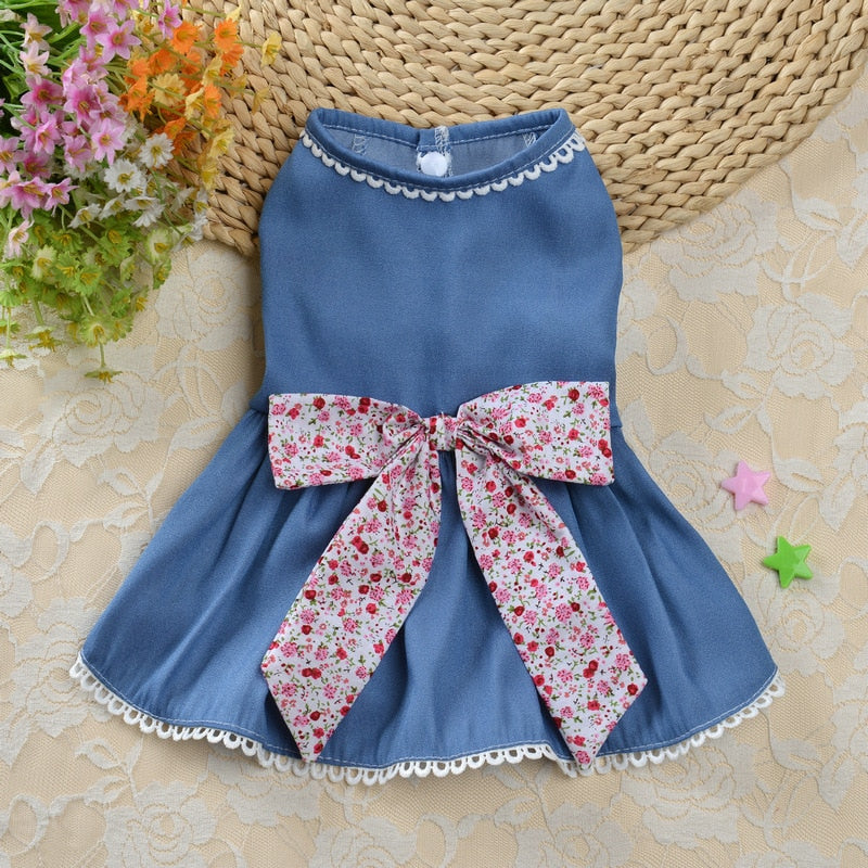 Cute Dog Dress Vestiti per Cani di Piccola Taglia