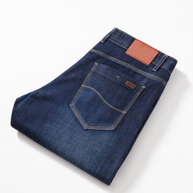 Uomo Classico Jeans Denim